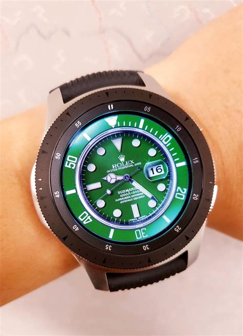 galaxy watch勞力士錶面下載